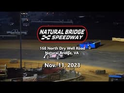 Weekly Divisions Features Natural Bridge Speedway | Nov. 11, 2023