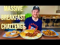 MASSIVE BREAKFAST CHALLENGE ~ ONLY BEATEN ONCE