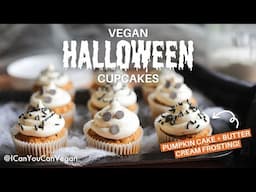 VEGAN HALLOWEEN CUPCAKES 👻🎃🧁