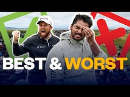 BEST & WORST Golf Shots at The Open | Postage Stamp 2024