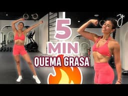 5 MINUTOS DE CARDIO para perder grasa I Rutina Cuerpo Completo, Sin Equipo