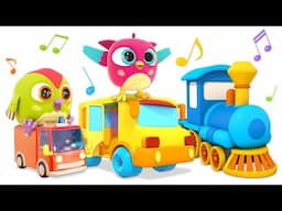 🔴 Baby cartoon full episodes & Hop Hop the owl cartoons for kids - Songs for kids & Nursery rhymes