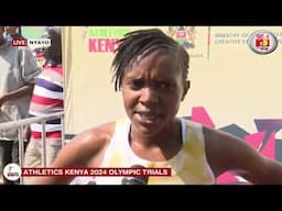 Faith Kipyegon clinches Paris Olympics 5000m ticket alongside Beatrice Chebet and Margaret Chelimo.