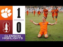 Clemson Men's Soccer || Clemson Tops Stanford in ACC Quarterfinals, Wins 1-0