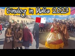 How Filipinos in Malta Celebrates Sinulog Festival 2023 I Pinay in Sweden