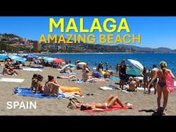 Malaga Beach July 2024 Spain Costa del Sol