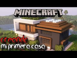 Aprendiendo A Jugar Minecraft Por Primera Vez #minecraft