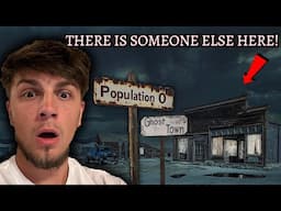 TERRIFYING Camping in Haunted Ghost Town - We Were NOT Alone! Most Dangerous Camping Trip