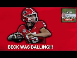 Locked on Bulldogs POSTCAST: Carson Beck Was Balling For The Georgia Bulldogs