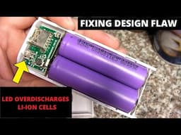 Fixing a design flaw in a cheap eBay USB power bank kit