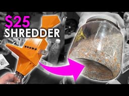 The Affordable Micro Shredder for 3D Printing Waste - RMRRF2024