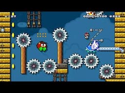 Cloudy Sky Ship by DomeW 🍄Super Mario Maker 2 ✹Switch✹ No Commentary #cxq