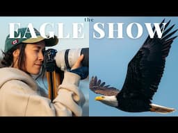 EPIC Bald Eagle feeding frenzy in British Columbia, Canada // "the Eagle Show" (HUNDREDS of eagles!)