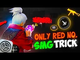 God Level [ No Recoil SMG Gun ] Headshot Trick 🔥| Only Red Numbers Trick +  Headshot Settings