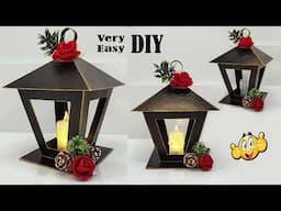 VERY EASY CHRISTMAS Crafts | How to Make a CHRISTMAS LAMP