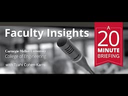 Faculty Insights with Tzahi Cohen-Karni