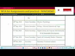 Bosse october 2024 practical datesheet declared || bosse latest update 2024 || #bosseboard #bosse