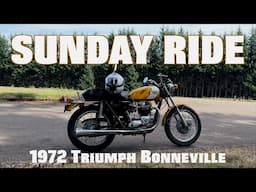 1972 Triumph Bonneville T120RV - Sunday afternoon ride - Part 14