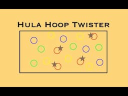 Hula Hoop Twister - PE Game