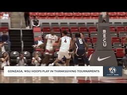 Gonzaga, WSU play in Thanksgiving basketball tournaments