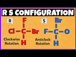 R and S Configuration | Wedge Dash | Fischer Projection