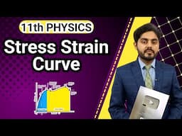 Stress strain curve class 11 nbf | 11th class physics | NBF | Federal board physics | in urdu