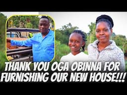 Oga Obinna's Adopted Daughter Shantel Emotionally Thanks Him For Furnishing Their New House.