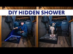 Our DIY Hidden Winter Shower. How To Build. Pluses & Minuses.