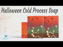 🎃 Spooky Halloween Cold Process Soap Making And Cutting 🦇🩻