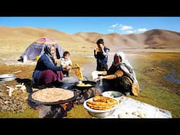 Survival in the Wilderness |Shepherd Mother Cooking Organic Mountain Food | Afghanistan Village life