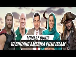 KELUAR KATOLIK! 10 Bintang Amerika Pilih Menjadi MUSLIM