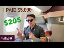 Nepal to UK | Qatar Air Business Class Suite Honest Review | Sega Gurung