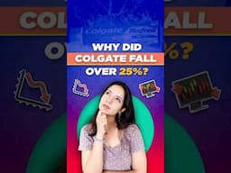 Colgate stock price hits 3 month low: here's why! #shorts