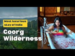 India's most luxurious resort | Staycation at Coorg Wilderness | Best Resort near Bangalore #coorg