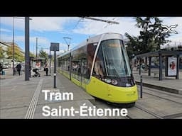 Tramway de Saint-Étienne | France | CAF Urbos | Oldest tram system in France