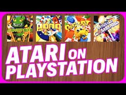 Atari On PlayStation: The Original Video Game Company's Second Life! Centipede, Pong & Q*bert Go 3D!