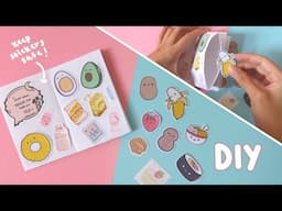 HOW TO KEEP YOUR HOMEMADE STICKERS SAFE! | STICKER STORAGE BOOKLET