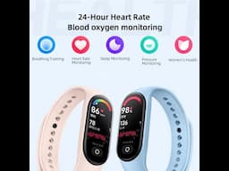 Original Xiaomi 7 1.62" AMOLED Smart Bracelet Blood Oxygen Fitness Traker Bluetooth 5ATM Waterproof