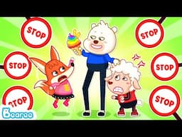 😂 Long Legs vs Short Legs | Tall Bearee Teases His Friends | Fun Kids Cartoon | Bearee Kids Show