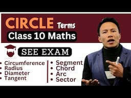 Circle in Nepali || Class 10 Math || Basic Concept and Terminologies || SEE Exam Preparation-Gurubaa