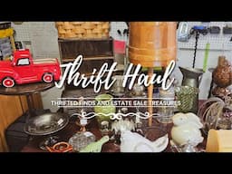 Thrift Haul • Vintage Finds • Junk Run • Thrifting Adventures