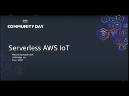 Building A Real-World IoT Application From Start to Finish With AWS