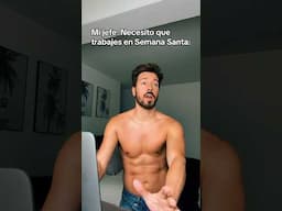 Semana Santa y tu… ni bautizado estás 😂 #trendingshorts