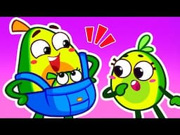 Dad Takes Care of Baby 🍼 | Funny Kids Stories by Pit & Penny 🥑