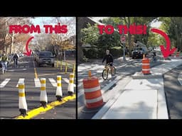 Talking Concrete Protection for Bike Lanes with NYC DOT's Sean Quinn