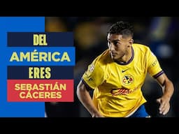 DEL AMÉRICA ERES con Sebastián Cáceres | Siempre damos lo mejor, con la afición nos motivamos mucho