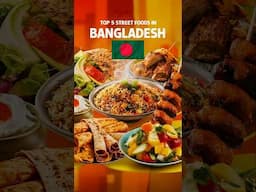 Top 5 Street Foods in Bangladesh You Must Try #streetfood #food #foodie #dhaka #bangladesh #tour #fy