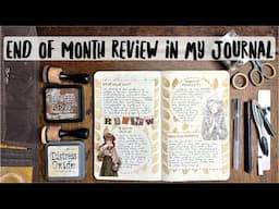 End of Month Review in My Journal