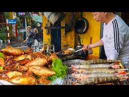 Plastic Chairs, Big Flavors 🇻🇳  Hanoi’s Top SEAFOOD BBQ, Street Food Style!