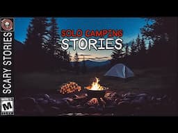 4 Unsettling Solo Camping Stories | Rain & Haunting Ambience